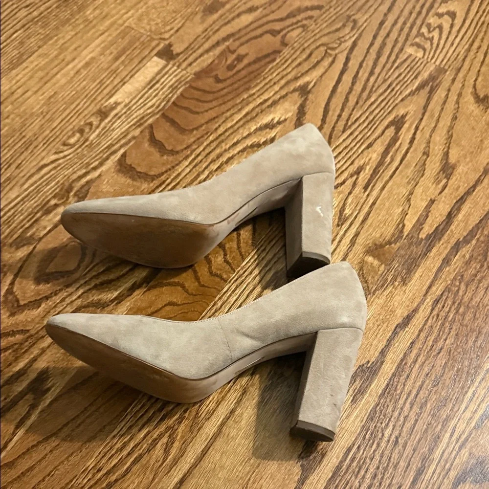Louise et Cie Beige Leather Heels size 9